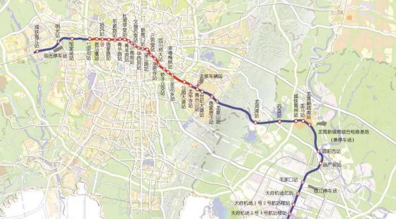 “成都地铁13号线最新版线路图揭晓”